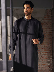 Grey Kameez Shalwar - AL-KS-2666