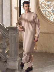 Fawn Kameez Shalwar - AL-KS-2684