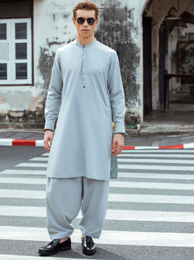 Light Blue Kurta Shalwar - AL-KS-2694