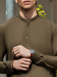 Green Kurta Shalwar - AL-KS-2715