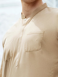 Beige Kurta Trouser - AL-KT-2720