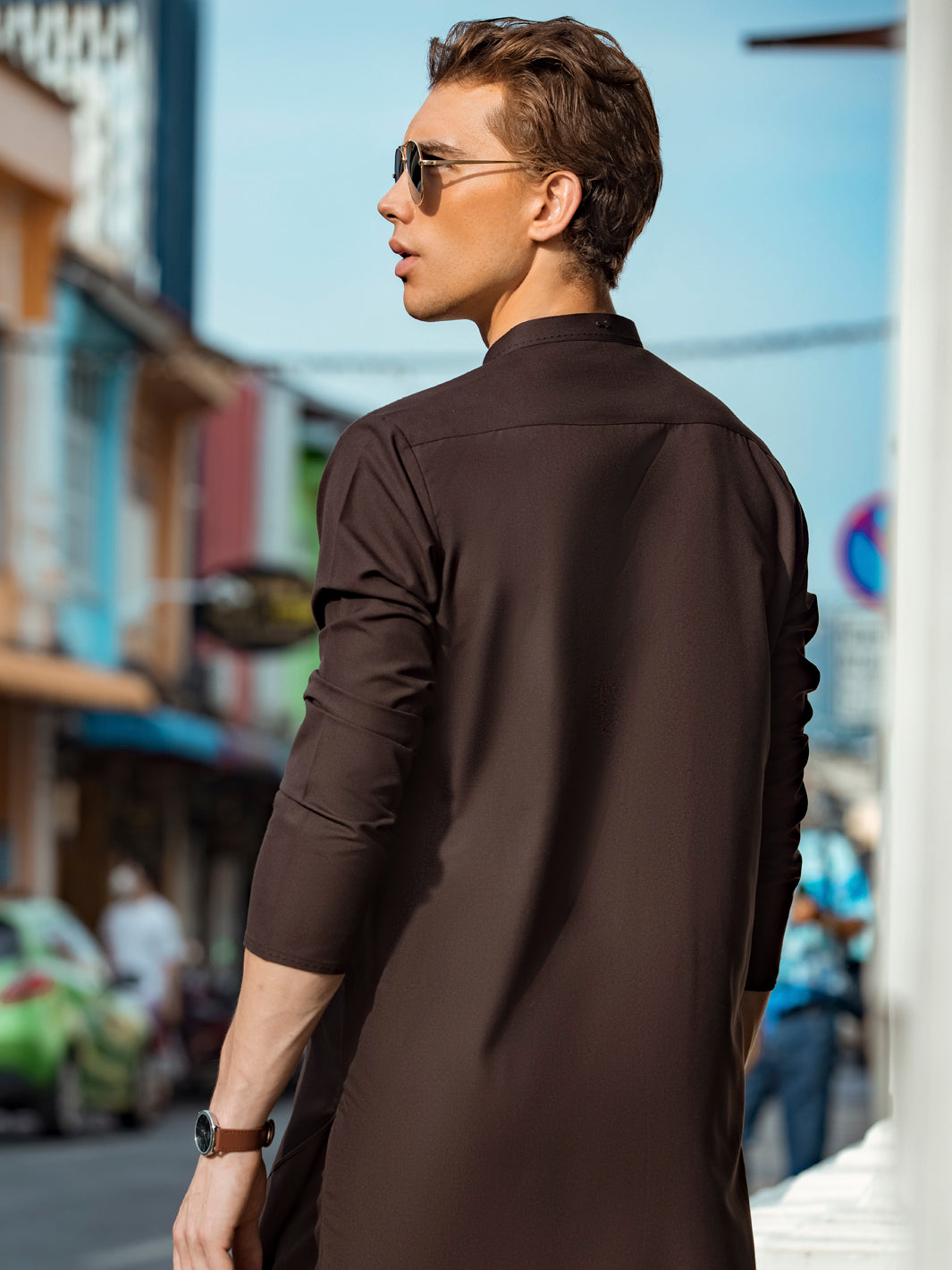 Brown Kurta Trouser - AL-KT-2721