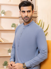 Blue Kameez Shalwar - AL-KS-2744