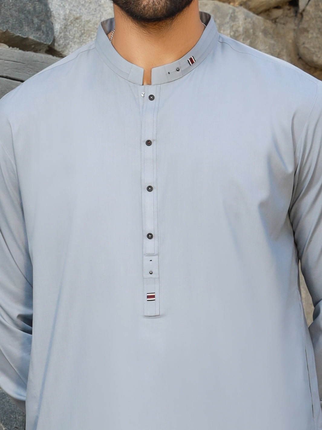 Light Blue Kameez Shalwar - AL-KS-2747