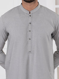 Grey Kurta Blended Trouser - AL-KT-2758