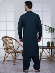 Dark Green Kameez Shalwar -AL-KS-2769