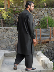 Black Kameez Shalwar - AL-KS-2770