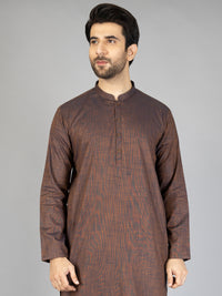 Purple Blended Kurta Trouser - AL-KT-2889