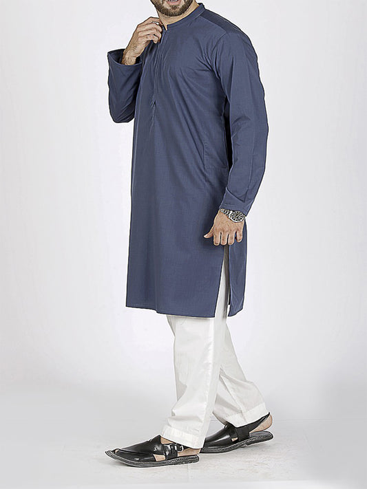 Grey Kurta - AL-K-506