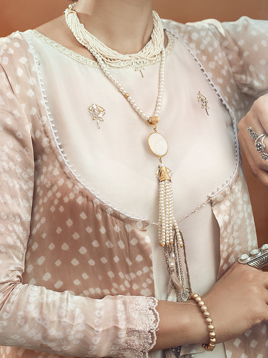 Beige 2Pc Formal Stitched - AL-2PS-LS-324