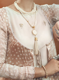 Beige 2Pc Formal Stitched - AL-2PS-LS-324