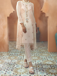 Beige 2Pc Formal Stitched - AL-2PS-LS-324