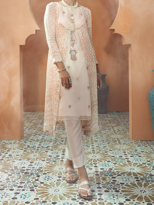 Beige 2Pc Formal Stitched - AL-2PS-LS-324