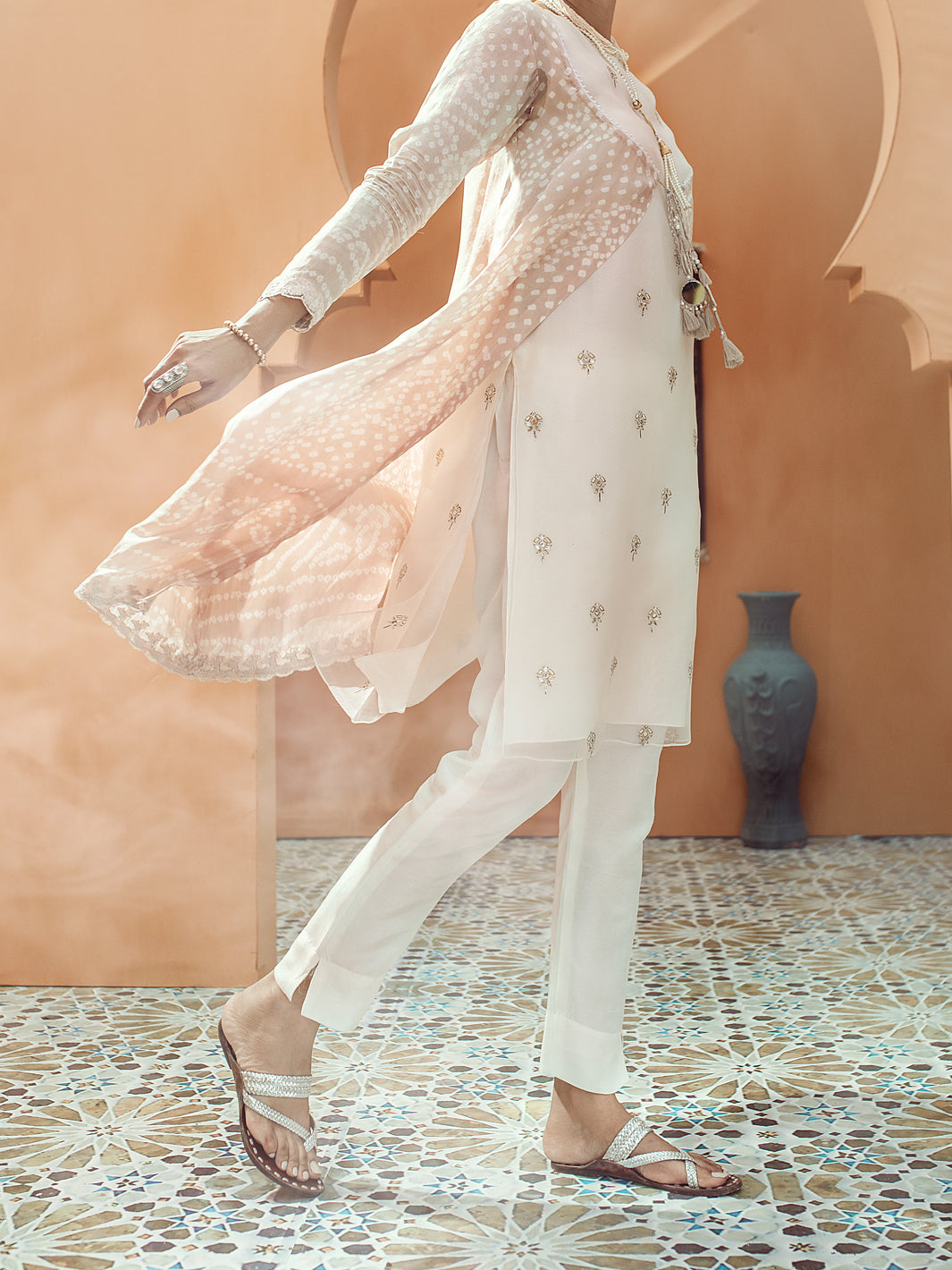 Beige 2Pc Formal Stitched - AL-2PS-LS-324