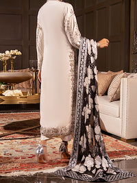 White 3Pc Formal Stitched - AL-3PS-LS-341A
