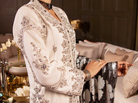 White 3Pc Formal Stitched - AL-3PS-LS-341A