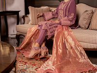 Light Purple Velvet 3Pc Formal Stitched - AL-3PS-LS-343