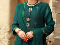 Green 3Pc Formal Unstitched - AL-3PS-LS-UN-369