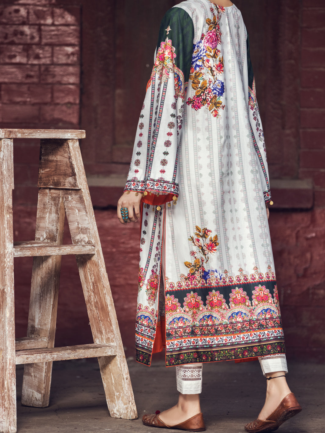 Green Cambric Tunic - AWP-LK-370