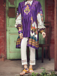 Purple Cambric Tunic - AWP-LK-371