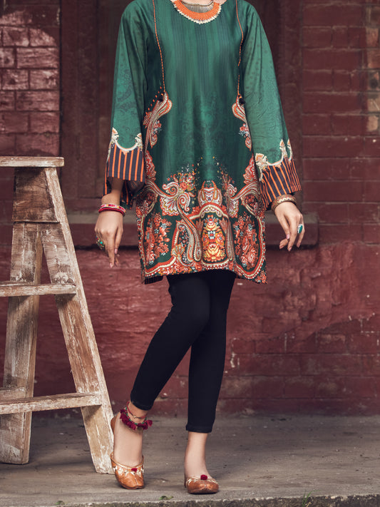 Green Cambric Tunic - AWP-LK-373