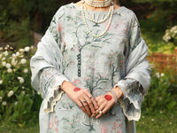 Grey 3Pc Formal Stitched - AL-3PS-LS-373