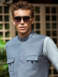 Grey Waistcoat - AL-WC-387