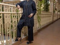 Black 2 Piece Stitched - AWP-2PS-LKS-388
