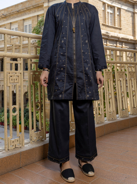 Black 2 Piece Stitched - AWP-2PS-LKS-388