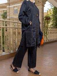Black 2 Piece Stitched - AWP-2PS-LKS-388