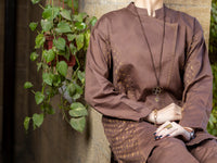 Brown Twill 2 Piece Stitched - AWP-2PS-LKS-389