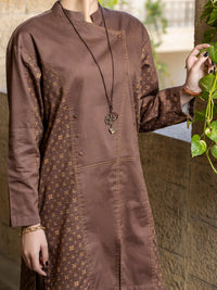 Brown Twill 2 Piece Stitched - AWP-2PS-LKS-389