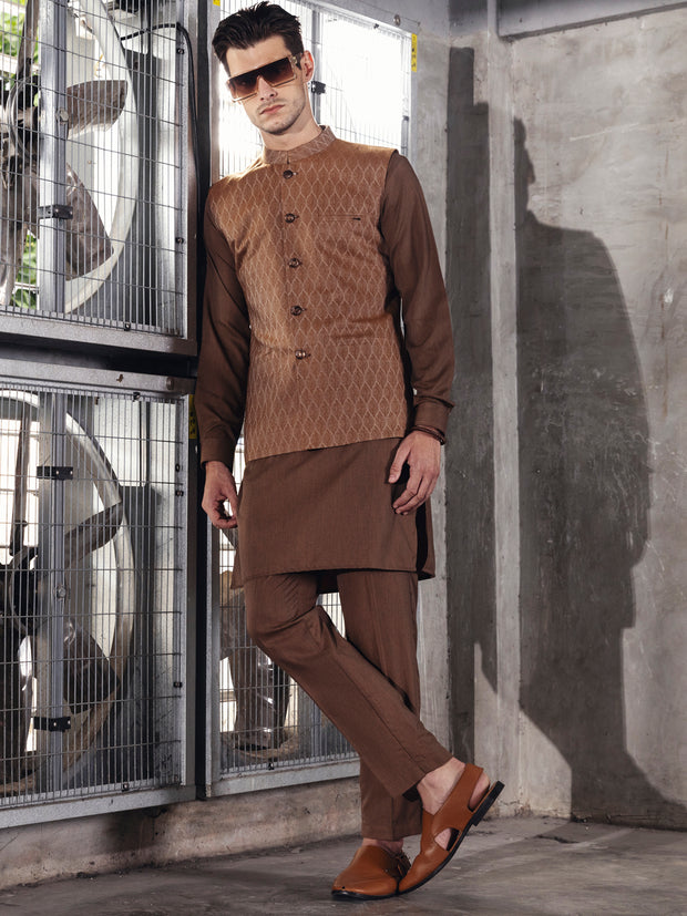 Brown Waistcoat - AL-WC-390