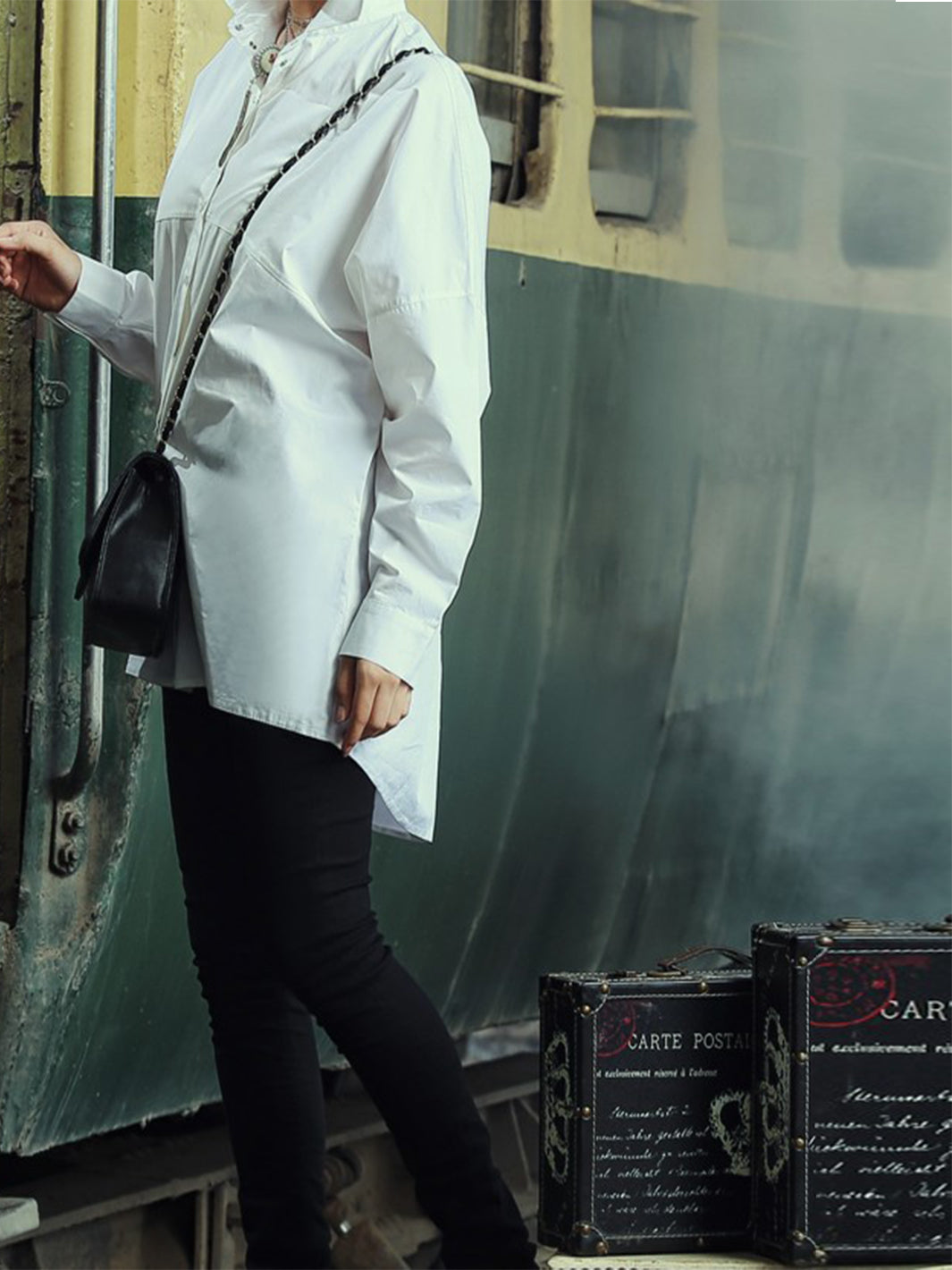 White Women Top - LSK-2015B - Almirah Online