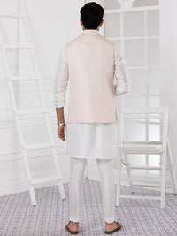 Light Pink Blended Waistcoat - AL-WC-404
