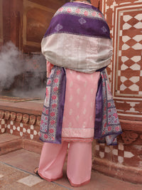 Pink Cambric 3Pc Stitched - AWP-3PS-405