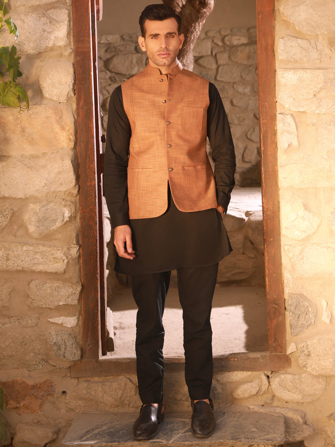 Brown Waistcoat - AL-WC-430