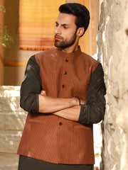 Brown Cotton Waistcoat - AL-WC-432