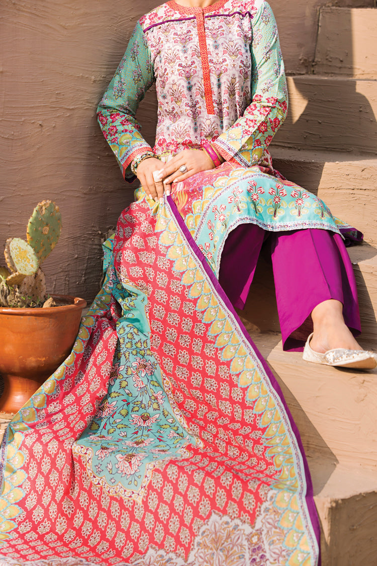 Purple 3Pc Stitched - ALP-451