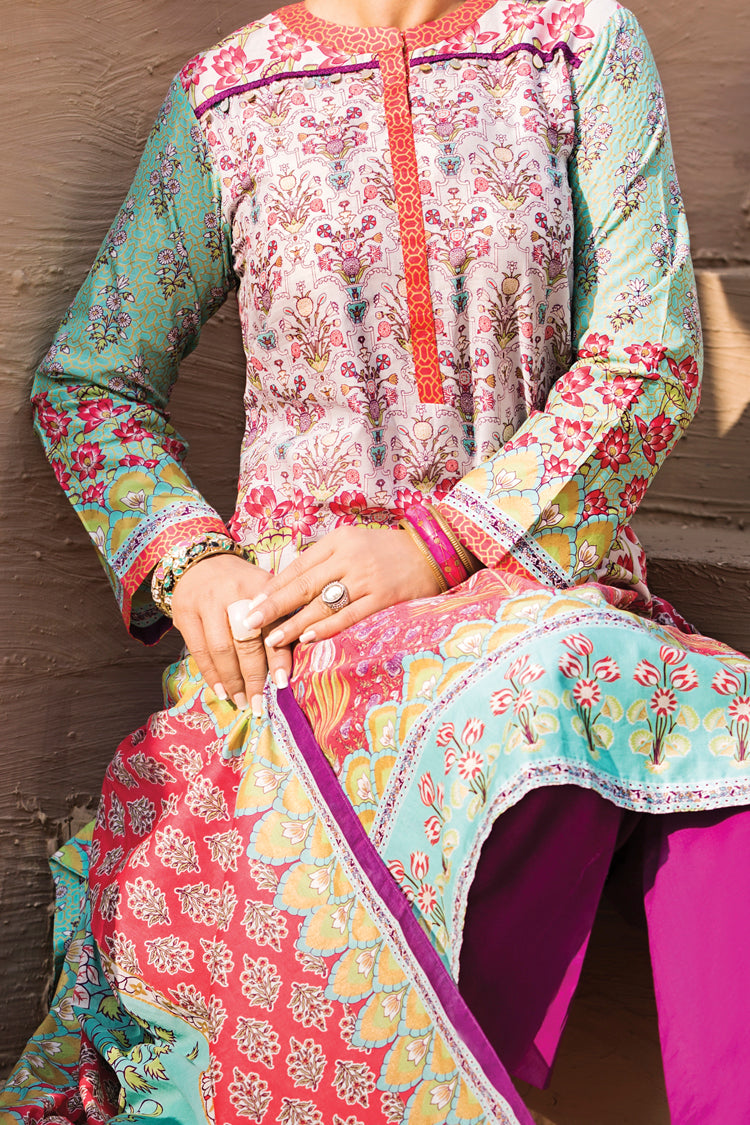 Purple 3Pc Stitched - ALP-451