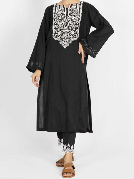 Black Dobby Tunic - AWP-LK-459