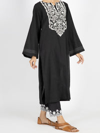 Black Dobby Tunic - AWP-LK-459