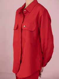 Red Rayon 2Pc  Stitched - AWP-2PS-LKS-462
