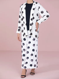 Black & White Viscose 2 Piece Stitched - AWP-2PS-LKS-465