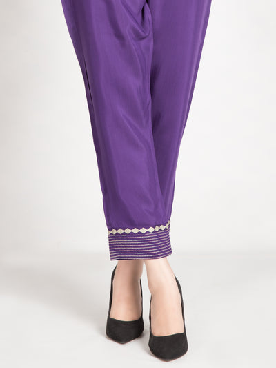 Purple Women Trouser - AL-T-467