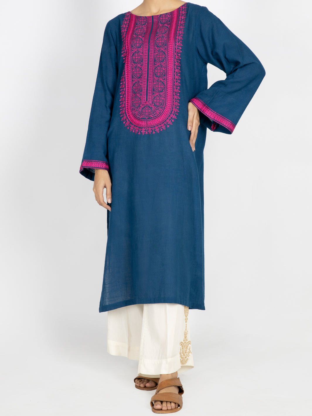 Blue Dobby Tunic - AWP-LK-497