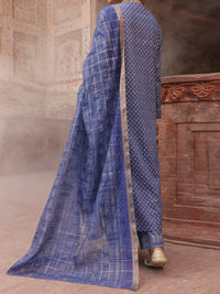 Blue Cambric Stitched 3Pc - AWP-3PS-499