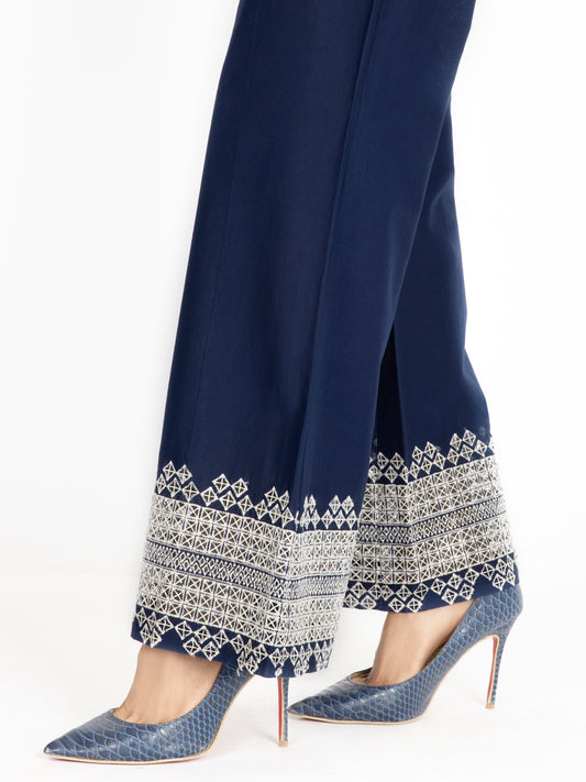Blue Women Trouser - AL-T-515A