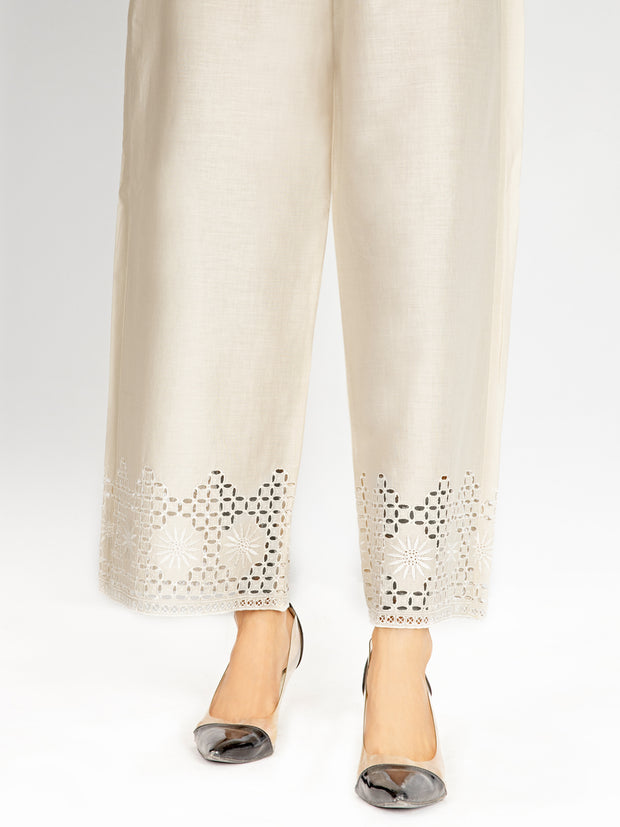 Beige Women Trouser - AL-T-516A