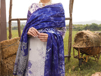 Grey Cambric Unstitched 3Pc - AWP-3PS-520